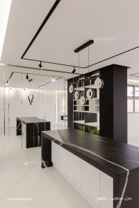 نورپردازی منزل مسکونی اصفهان، طراحی روشنایی خانه، چراغ مگنتی مولتی ترک نورانه