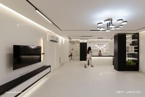 نورپردازی فضای مسکونی اصفهان، طراحی روشنایی خانه، چراغ مگنتی مولتی ترک نورانه