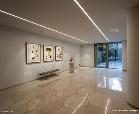 نورپردازی مجتمع مسکونی کوهیار، نورانه