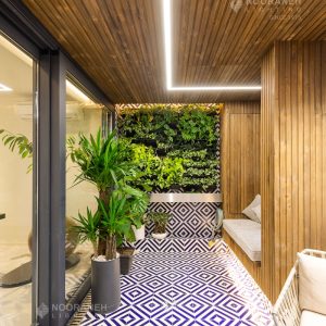 چراغ خطی لاین نورانه، طراحی روشنایی منزل مسکون در اصفهان