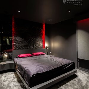 چراغ دارک لایت تریمو نورانه، طراحی روشنایی منزل مسکون در اصفهان