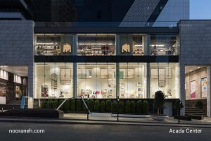 پروژه روشنایی آکادا سنتر، چراغ خطی کرو کاستومایز نورانه