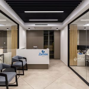 پروژه روشنایی شرکت زرین رویا، چراغ خطی نورانه