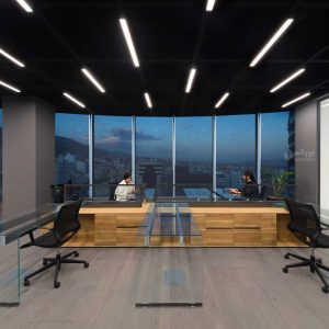 نورپردازی خطی دفتر بازتاب، لاین نوری نورانه