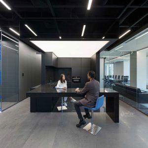 نورپردازی خطی دفتر بازتاب، چراغ خطی روکار نورانه