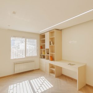 تامین روشنایی و نورپردازی ساختمان 220 فرمانیه با چراغ های نورانه