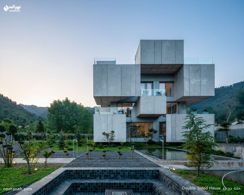 پروژ] روشنایی خانه دو-رو Double-Sided House