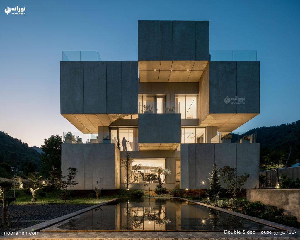 پروژ] روشنایی خانه دو-رو Double-Sided House