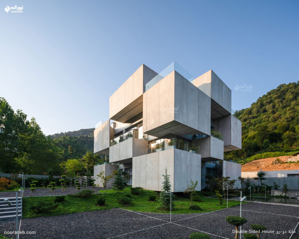 پروژ] روشنایی خانه دو-رو Double-Sided House