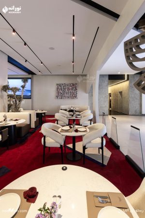 نورپردازی رستوران آلایا با چراغ های مگنتی مولتی ترک نورانه