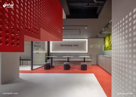 نورپردازی دفتر کار روبان قرمز، نورانه