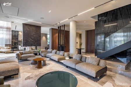 تامین روشنایی و نورپردازی ساختمان فلامک شماره 28 توسط شرکت نورانه