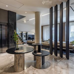 تامین روشنایی و نورپردازی ساختمان فلامک شماره 28 توسط شرکت نورانه