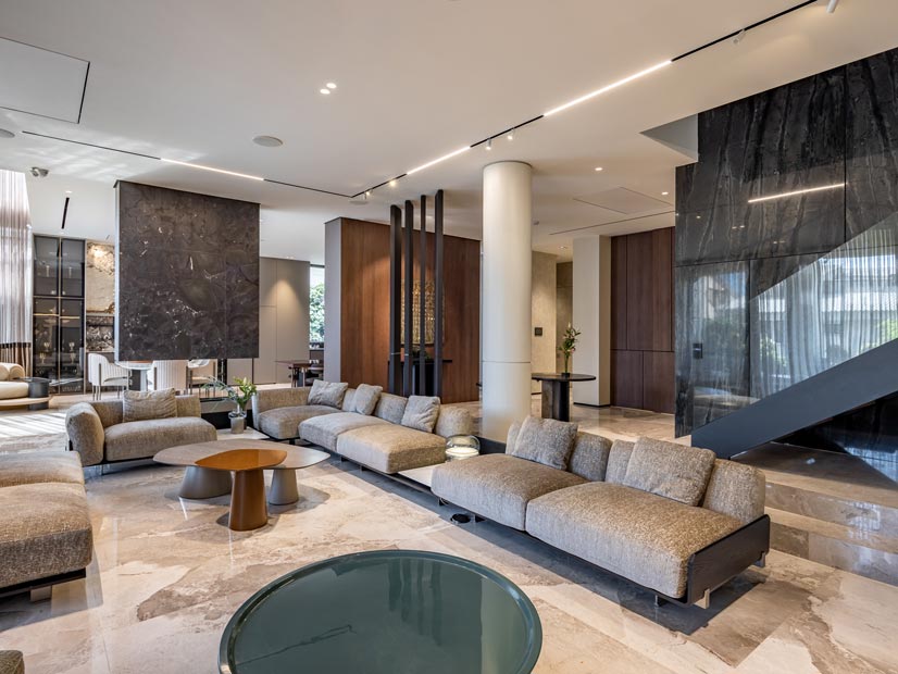 تامین روشنایی و نورپردازی ساختمان فلامک شماره 28 توسط شرکت نورانه