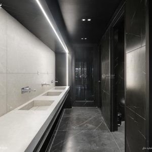 نورپردازی ساختمان اداری شرکت نماد تجارت شالی