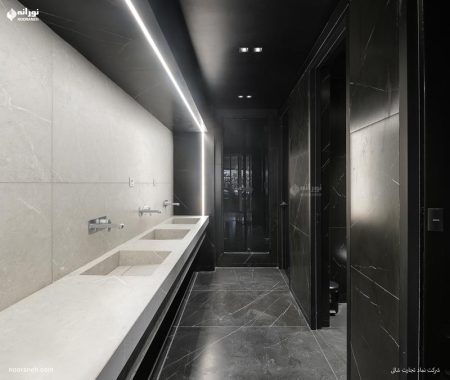 نورپردازی ساختمان اداری شرکت نماد تجارت شالی