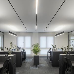 نورپردازی ساختمان اداری شرکت نماد تجارت شالی