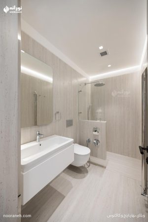 طراحی روشنایی و نورپردازی ویلای بهارنارنج، نورانه