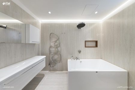 طراحی روشنایی و نورپردازی ویلای بهارنارنج، نورانه