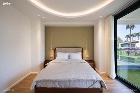 طراحی روشنایی و نورپردازی ویلای بهارنارنج، نورانه