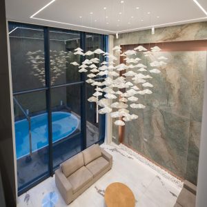 طراحی روشنایی و نورپردازی ویلای بهارنارنج، نورانه