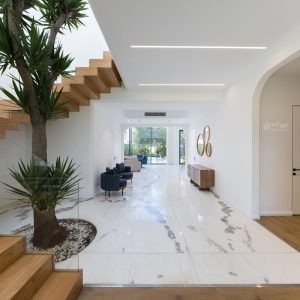 طراحی روشنایی و نورپردازی ویلای بهارنارنج، نورانه