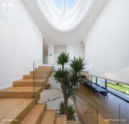 طراحی روشنایی و نورپردازی ویلای بهارنارنج، نورانه