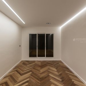 طراحی روشنایی منزل مسکونی زعفرانیه، نورانه