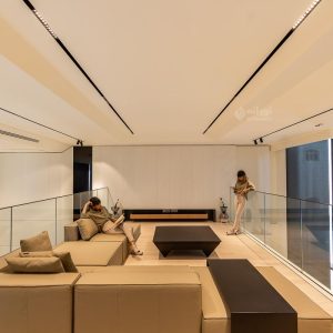 پروژه روشنایی ویلا پیروزان، سیستم مولتی ترک نورانه